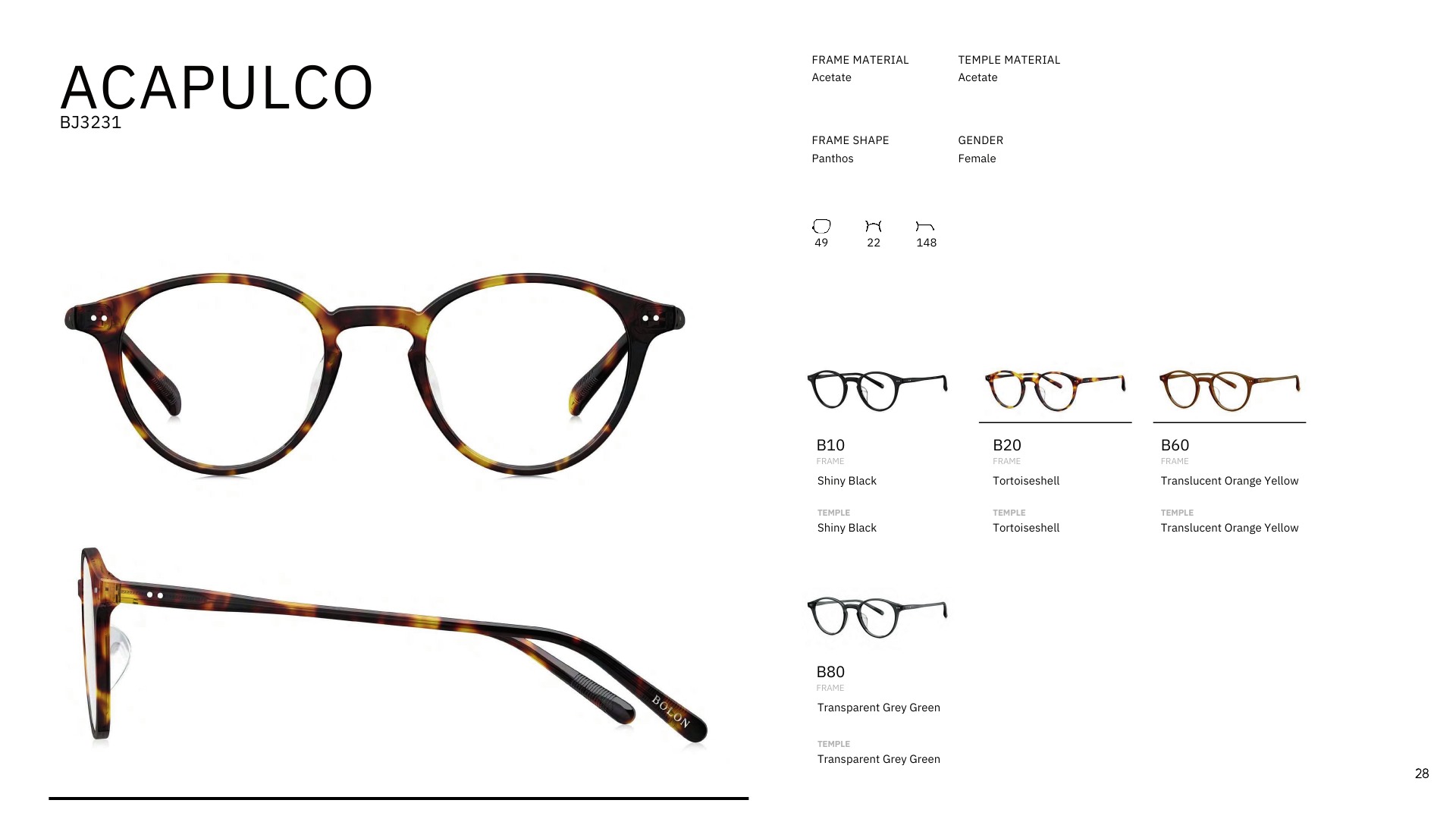 Catalogue Bolon Eyewear Xuân Hè 2026 trang 29