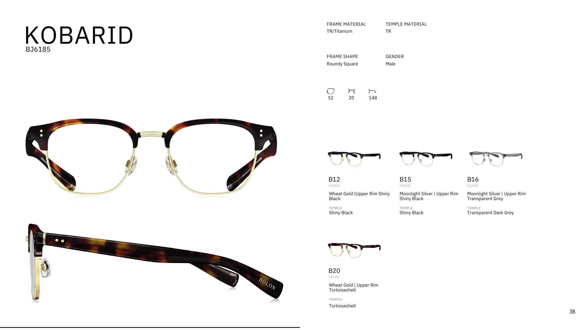 Catalogue Bolon Eyewear Xuân Hè 2026 trang 39