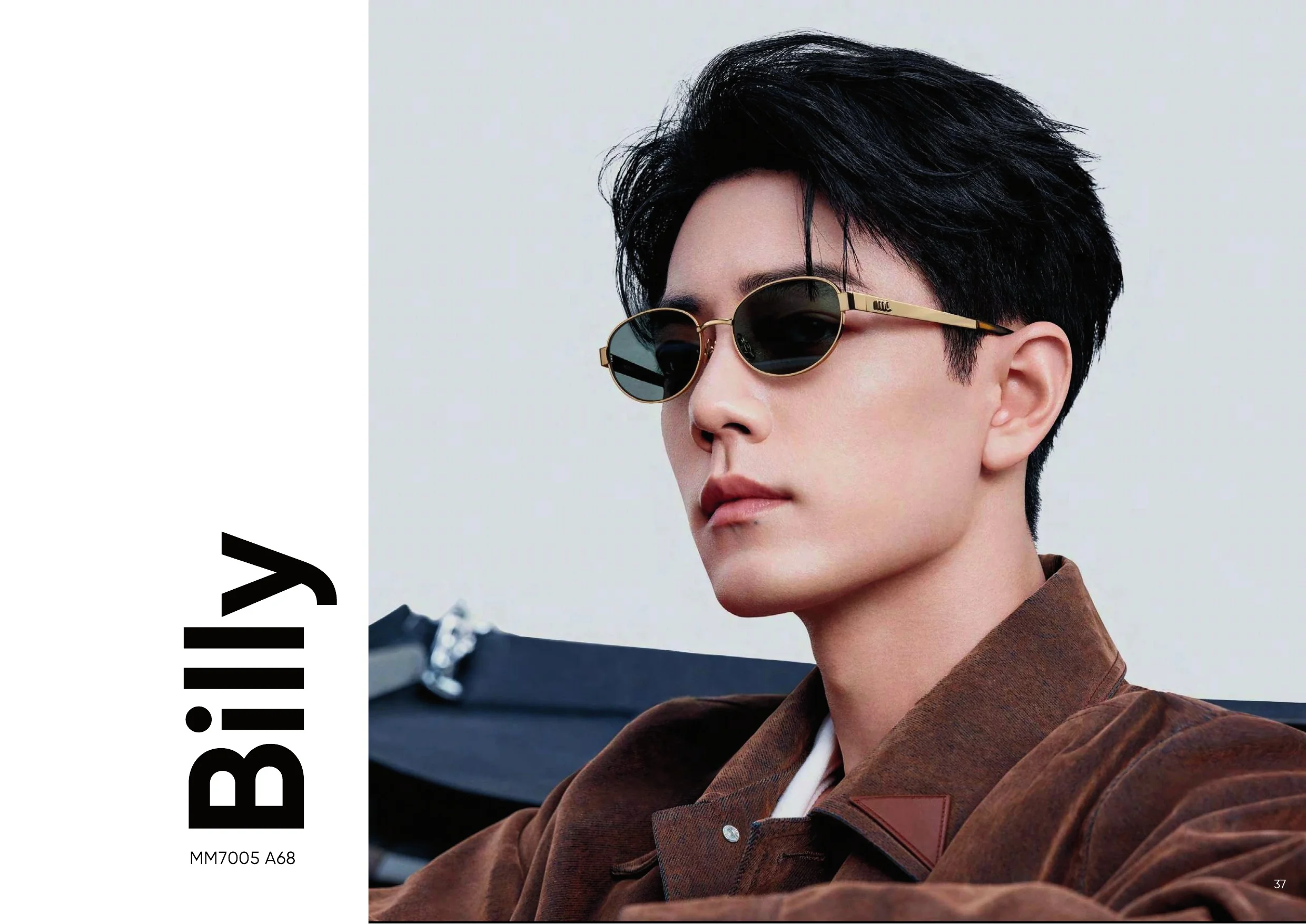 Trang catalogue Molsion SS26 số 38 — gọng kính Xuân/Hè 2026 tại Mắt Kính Ánh Sáng Việt
