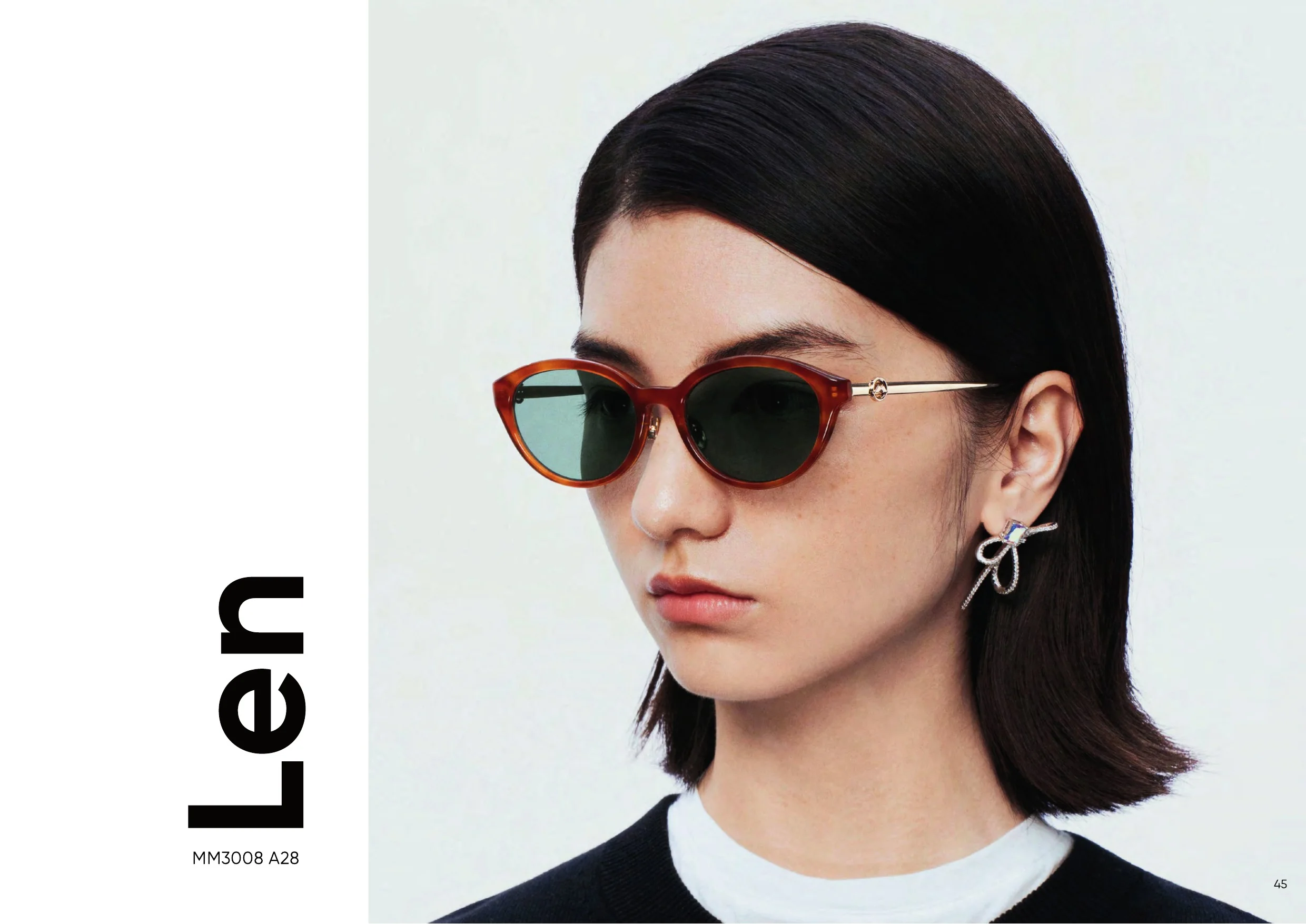 Trang catalogue Molsion SS26 số 46 — gọng kính Xuân/Hè 2026 tại Mắt Kính Ánh Sáng Việt