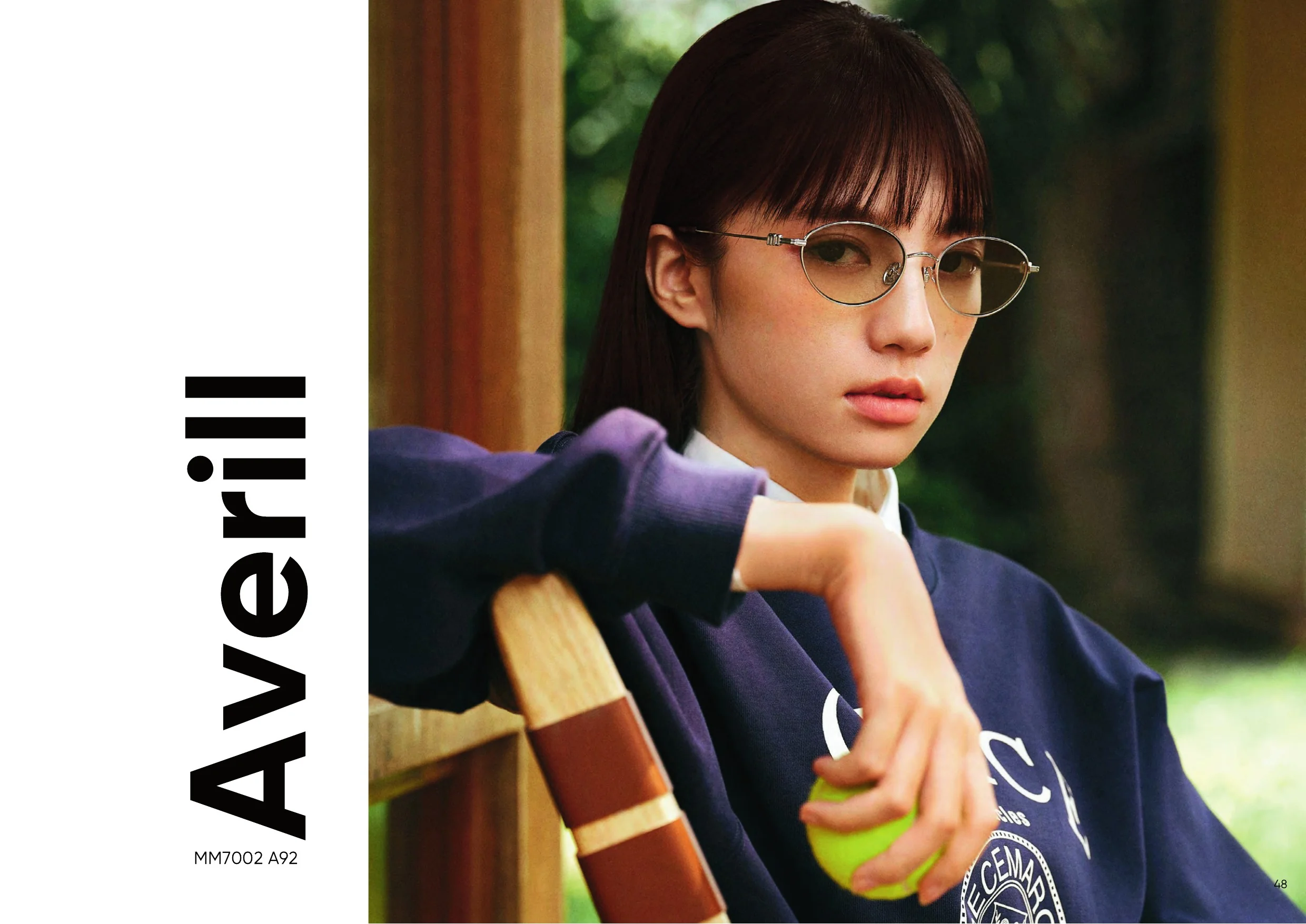 Trang catalogue Molsion SS26 số 49 — gọng kính Xuân/Hè 2026 tại Mắt Kính Ánh Sáng Việt