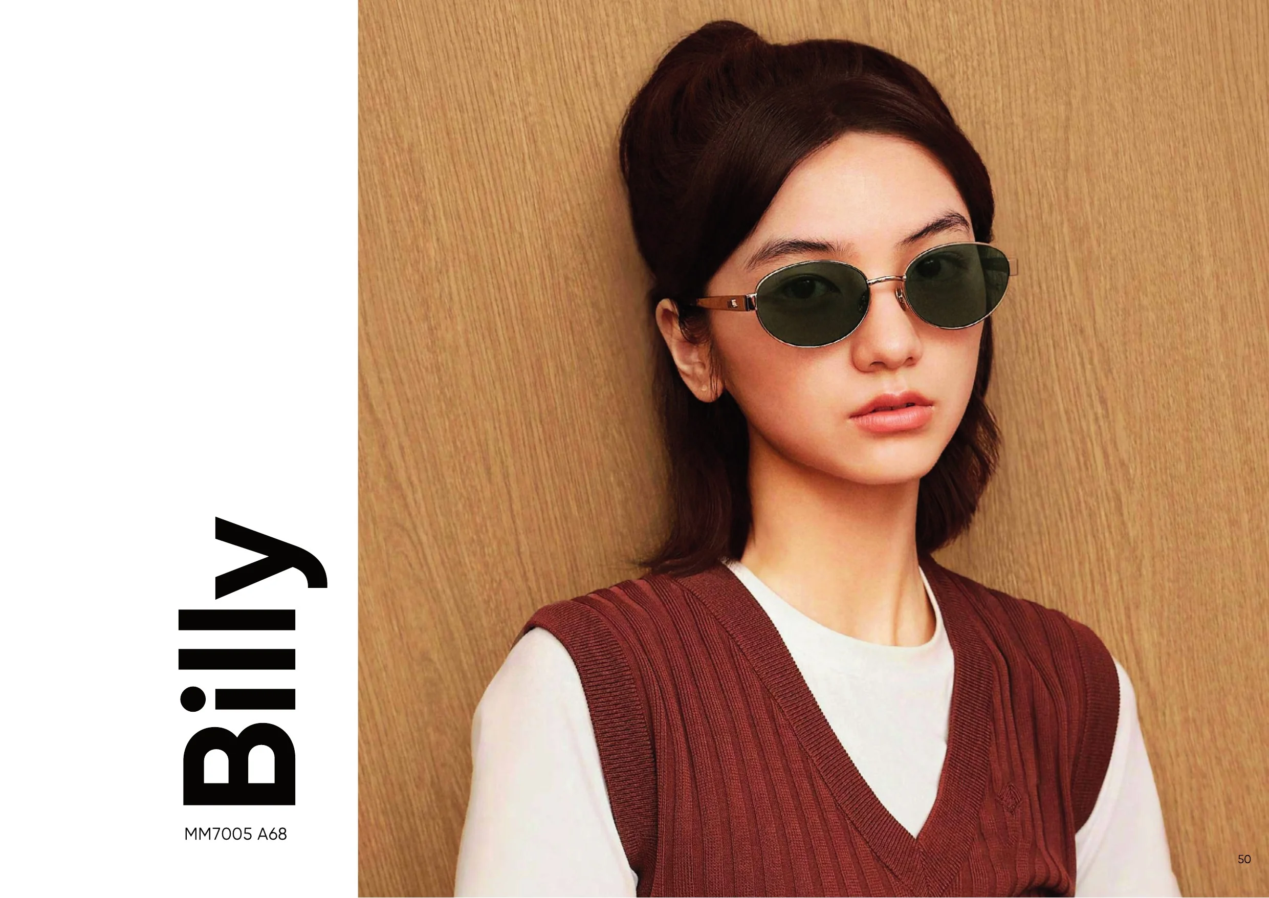 Trang catalogue Molsion SS26 số 51 — gọng kính Xuân/Hè 2026 tại Mắt Kính Ánh Sáng Việt